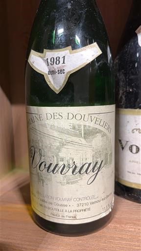 Loirevallei Vouvray Domaine S Douveliers 1981