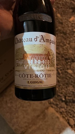Údolí Rhôny Côte-rôtie Château Ampuis 2019