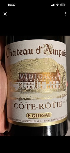 Thung lũng Rhône Côte-rôtie Château Ampuis 2019