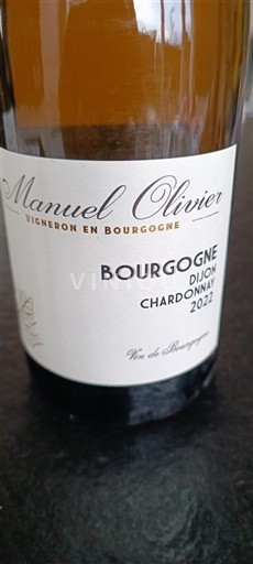 Borgonha Manuel Olivier Dijon Chardonnay 2022
