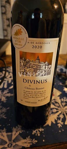 Bordeaux Château Bonnet Divinus 2020