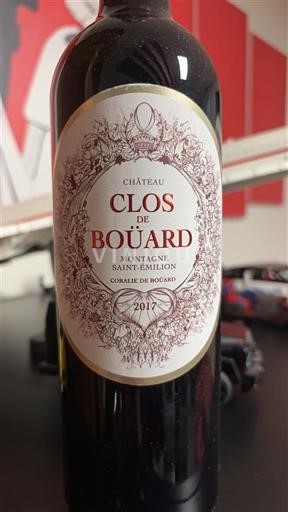 Bordeaux Montagne Saint-Émilion Clos de Boüard 2017