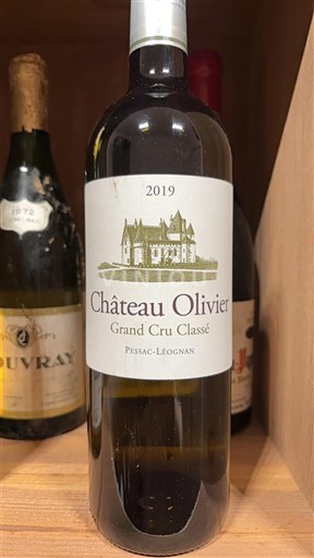 Bordeaux Pessac-Léognan Grand Cru Château Olivier 2019