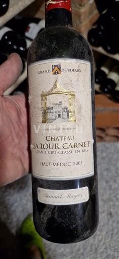 Bordeaux Haut-Médoc Grand Cru Château La Tour Carnet 2005
