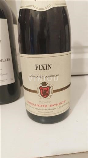 Burgundy Fixin Marchand-Bolnot 1998
