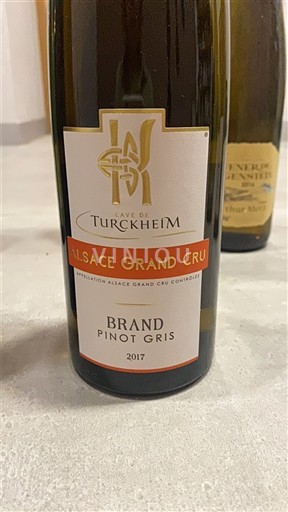 Alsace Alsace Grand Cru Grand Cru Cave de Turckheim Brand 2017