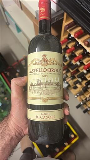 Toscane Chianti Classico Castello di Brolio Gran Selezione 2015