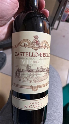 Toscane Chianti Classico Castello di Brolio Gran Selezione 2015