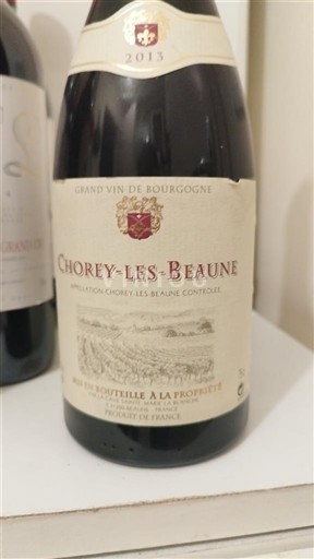 Burgundija Chorey-lès-Beaune Cave saint marie la blanche 2013