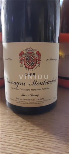 Bourgogne Chassagne-montrachet René Lamy 2009