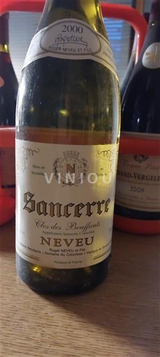 Loire-dalen Sancerre Domaine Roger Neveu et Fils Clos des Bouffants 2000