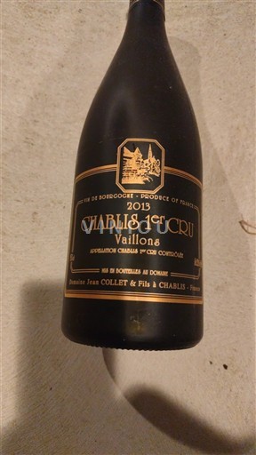 Burgundsko Chablis Premier Cru Domaine Jean Collet & Fils Vaillons 2013