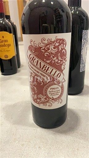 Puglia Susumaniello Salento Granbello 2022
