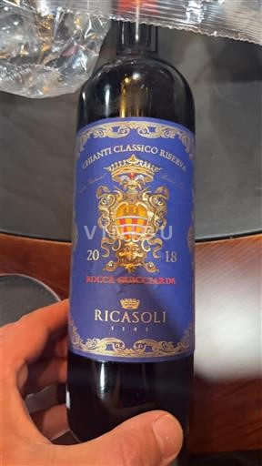Toscana Không được chỉ định Ricasoli Rocca Guicciarda 2018