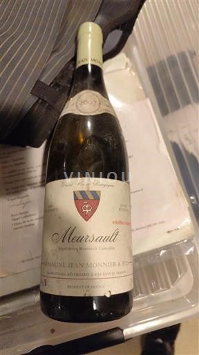 Burgundi Meursault Domaine Jean Monnier & Fils 2007