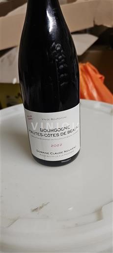 Burgundy Hautes-Côtes de Beaune Domaine Claude Nouveau Vieilles vignes 2022