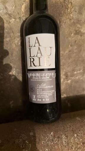 Languedoc và Roussillon Coteaux de Narbonne Domaine Lalaurie Alliance 2023