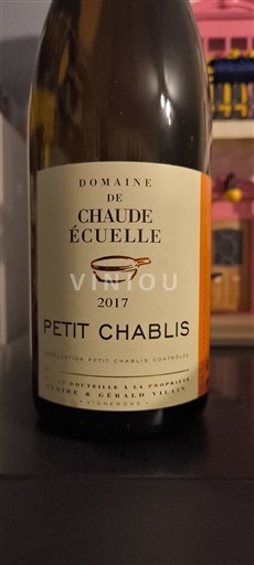 Burgundsko Petit-chablis Domaine Chaude Écuelle 2017