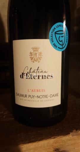 Vallée de la Loire Saumur Puy-Notre-Dame Château Eternes L'Aubuis 2019