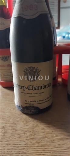 Bourgogne Gevrey-chambertin Domaine La Vougeraie 1983