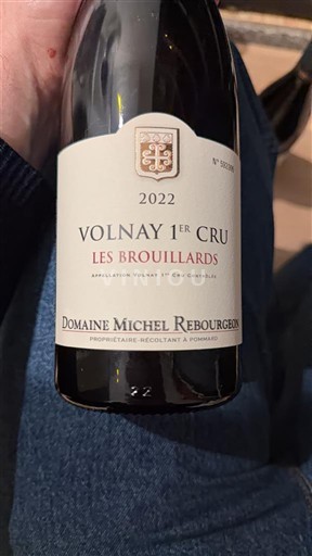 Bourgogne Premier Cru Domaine Michel Rebourgeon Les Brouillards 2022