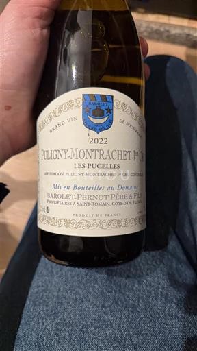 Bourgondië Puligny-Montrachet Premier Cru Bariolet-Pernot Père & Fils Les Pucelles 2022