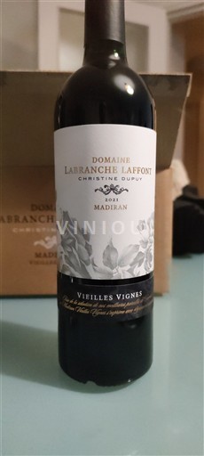 Sydvestfrankrig Madiran Domaine Labranche Laffont Vieilles Vignes 2021