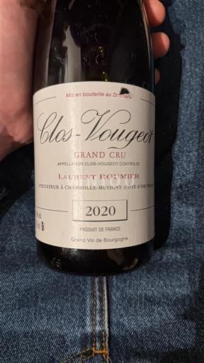 Burgundi Clos-de-vougeot Grand Cru Laurent Roumier 2020