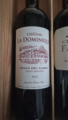 Bordeaux Saint-Émilion Grand Cru Château La Dominique 2013