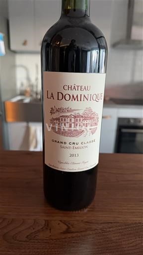 Bordeaux Saint-Émilion Grand Cru Château La Dominique 2013