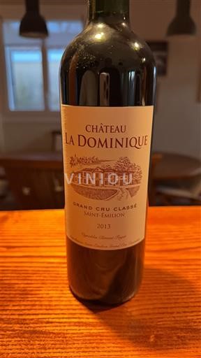 Bordo Saint-Émilion Grand Cru Château La Dominique 2013