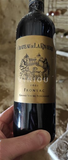 Bordeaux Fronsac Château La Rivière 2022
