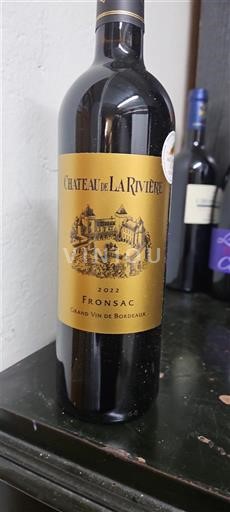 Bordeaux Fronsac Château La Rivière 2022