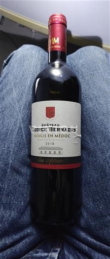 Bordeaux Moulis-en-Médoc Château Laborde Bernadas 2018