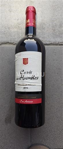 Bordeaux Moulis-en-Médoc Les Hauts de Palette des Humbles 2015