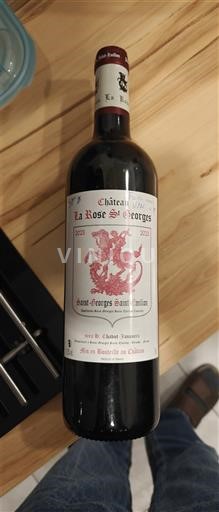 Burdeos Saint-Georges-Saint-Émilion Château La Rose St Georges 2020