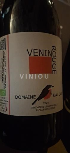 Alpy a Rhonské oblasti Alpilles Domaine Dal Canto Venino Rouge 2024