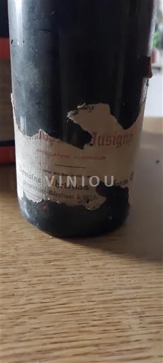Burgundija Chambolle-Musigny Grand Cru Domaine Christian Confuron Etiquette déchirée 1976