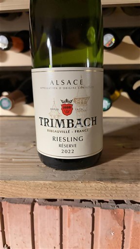 Алзас Аласас Trimbach Réserve 2022
