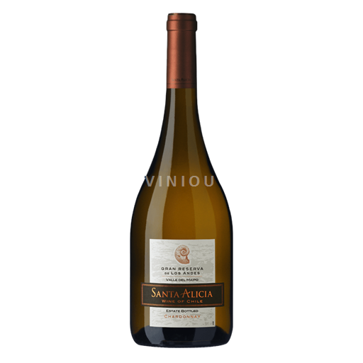 Thung lũng Maipo Không được chỉ định Santa Alicia S.A Gran Reserva Chardonnay 2015