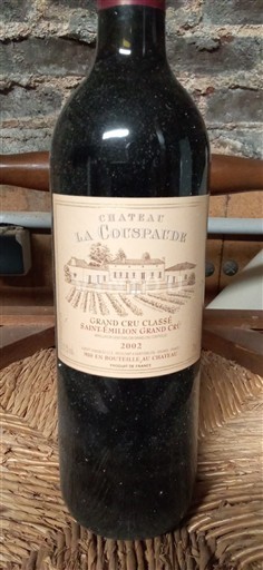 Bordeaux Saint-Émilion Grand Cru Grand Cru Classé Château La Couspaude 2002