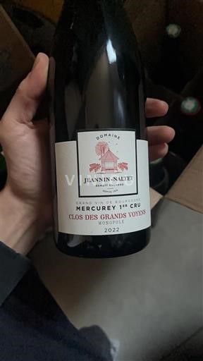 Bourgondië Mercurey Premier Cru Jeannin-Naltet Clos des Grands Voyens Monopole 2022