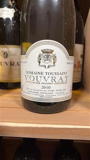 Údolí Loiry Vouvray Domaine Toussaint 2010