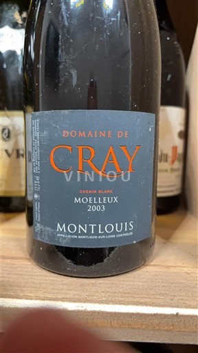 Burgundy Monthélie Domaine Cray 2003