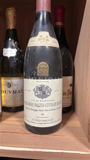Bourgogne Ikke specificeret E. Colin-Barollet Bourgogne Hautes Côtes de Beaune 2005