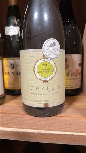 Borgoña Chablis Domaine Chenevières 2011