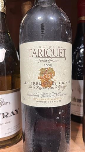 Jugozahod Côtes de Gascogne Domaine Tariquet Les Premières Grives 2005