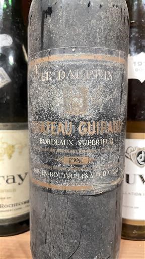 Bordeaux Bordeaux Supérieur Château Guiraud Le Dauphin 1981