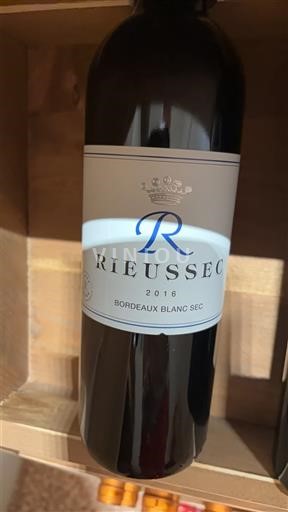 Bordeaux Bordeaux blanc Rieussec 2016