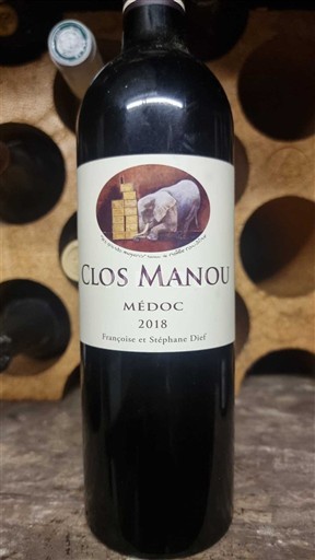 Bordo Медок Clos Manou 2018